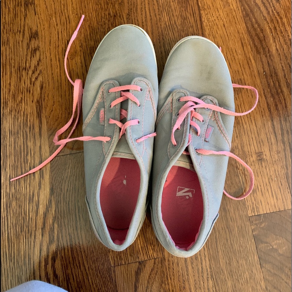 Vans Gray Missy Size 6